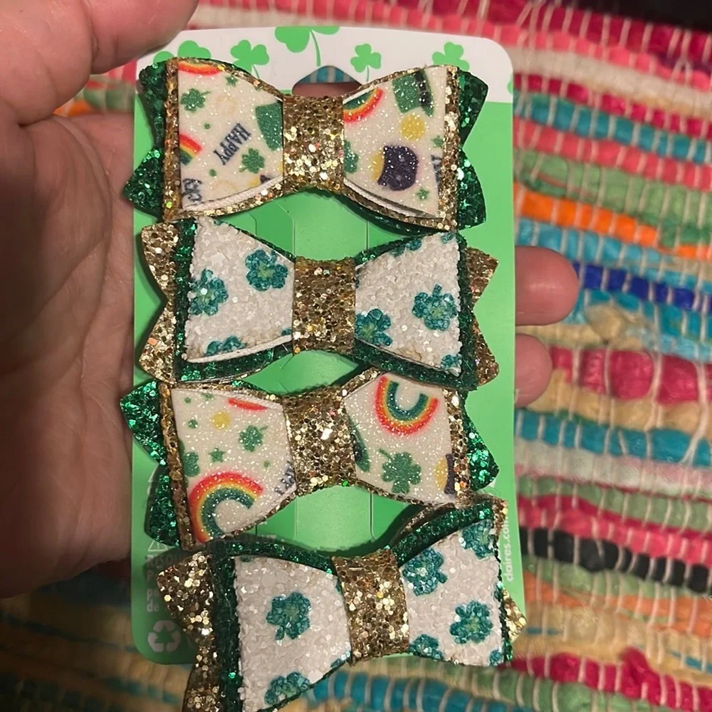 ST. Patrick day bows